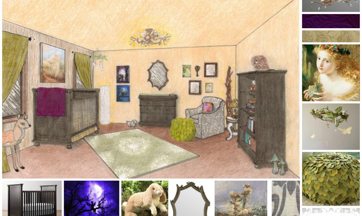 Enchanted Woodland Fairy Nursery Living Lullaby Designs