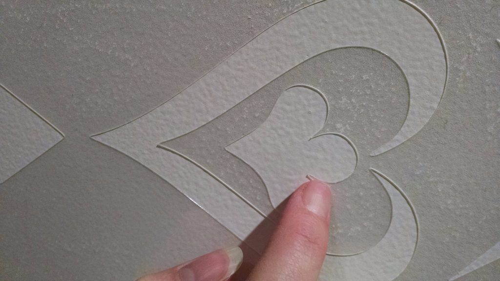 How to Paint Frozen Stencils