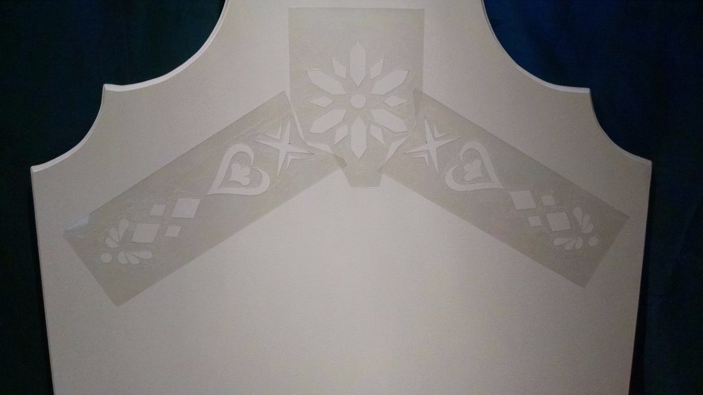 How to Paint Frozen Stencils