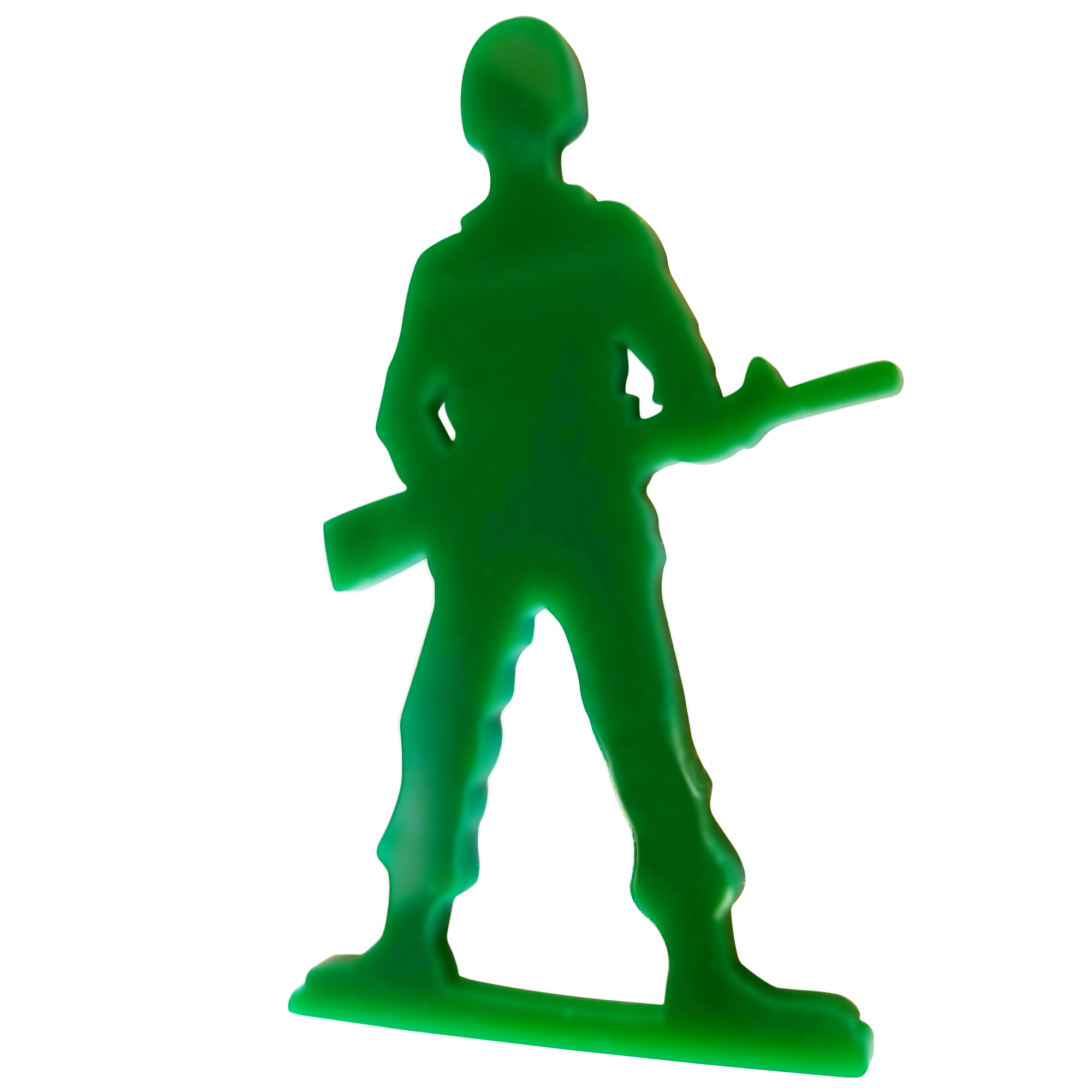 Set of 18 Army Men Acrylic Green Wall Decorations for a Kid's Toy Story  Room or Andy's Room Nursery
