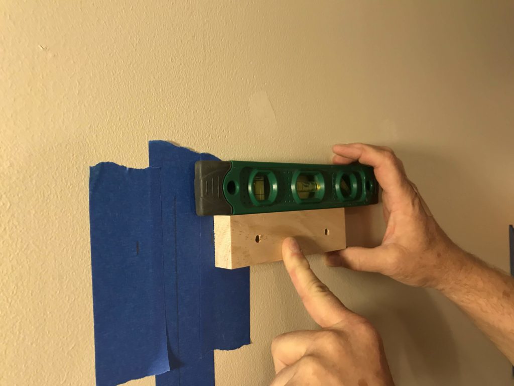 first hanging block positioning Living Lullaby Designs