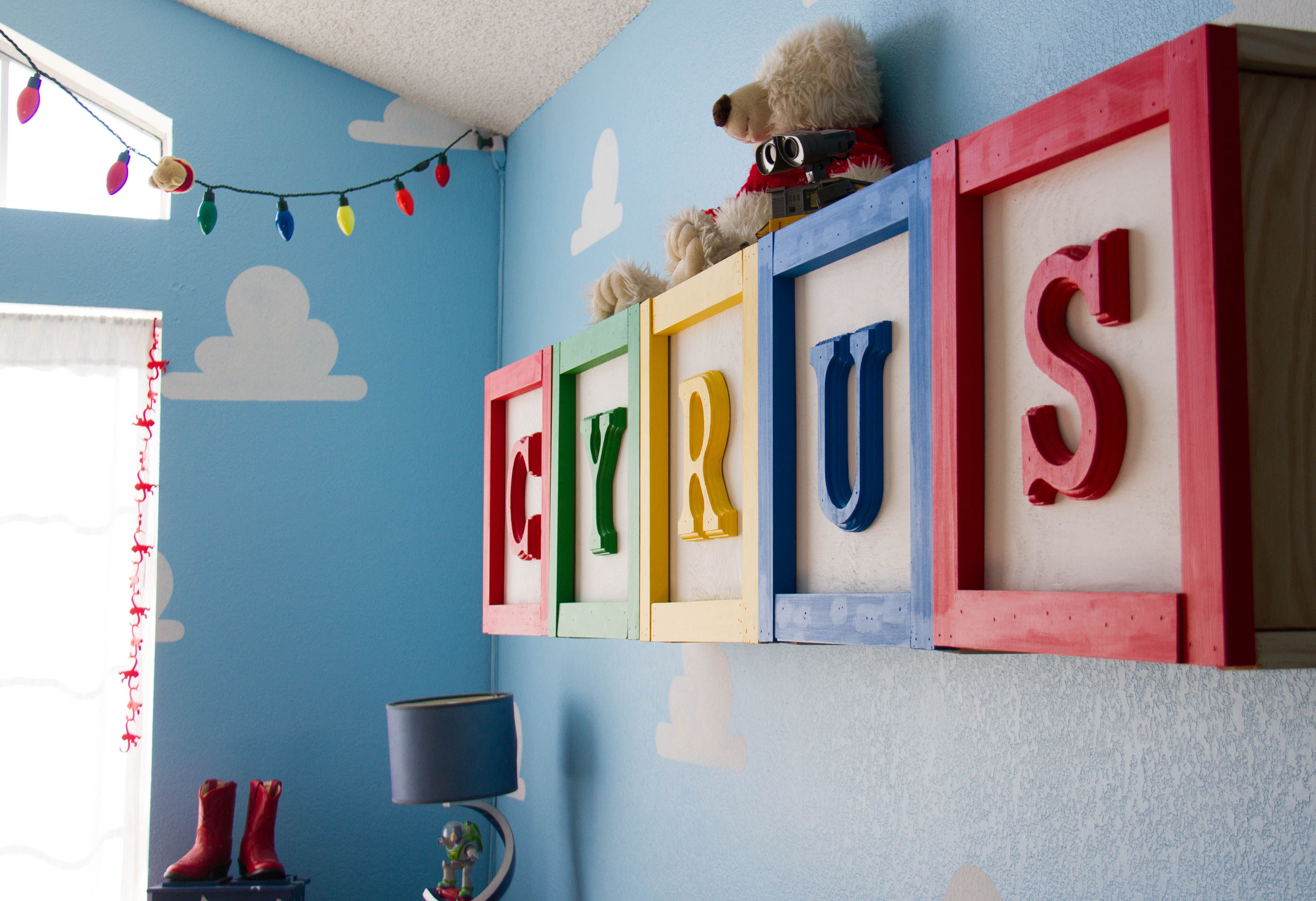 toy story themed room