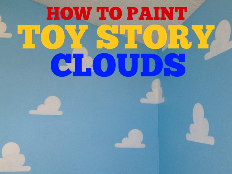 How to Paint Toy Story Clouds Living Lullaby Designs